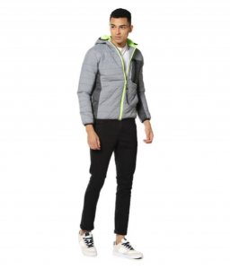 Grey Casual Jacket